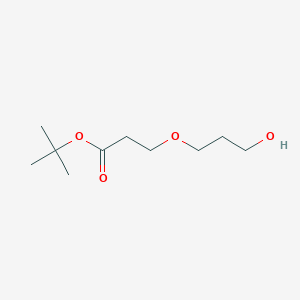 molecular formula C10H20O4 B1654089 t-Butyl 3-(hydroxypropoxyl)-propanoate CAS No. 2100306-78-1