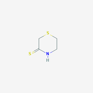 molecular formula C4H7NS2 B1654091 Thiomorpholine-3-thione CAS No. 21009-58-5