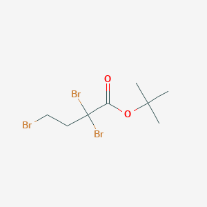 Tert-butyl 2,2,4-tribromobutanoate