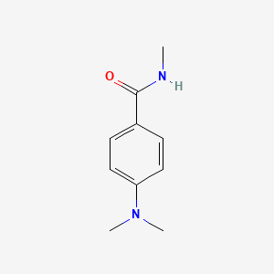 molecular formula C10H14N2O B1654164 4-(Dimethylamino)-N-methylbenzamide CAS No. 21176-94-3