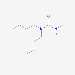 molecular formula C10H22N2O B1654178 1,1-Dibutyl-3-methylurea CAS No. 21260-54-8