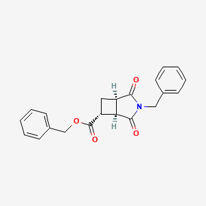Benzyl (1R,5R,6R)-3-benzyl-2,4-dioxo-3-azabicyclo[3.2.0]heptane-6-carboxylate