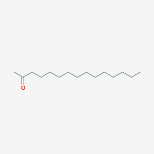 molecular formula C15H30O B165419 2-Pentadecanone CAS No. 2345-28-0