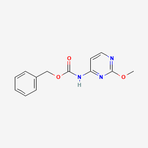 molecular formula C13H13N3O3 B1654216 Benzyl N-(2-methoxypyrimidin-4-yl)carbamate CAS No. 2140306-04-1