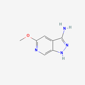 5-Methoxy-1H-pyrazolo[3,4-c]pyridin-3-amine