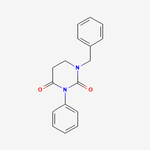 1-benzyl-3-phenyldihydro-2,4(1H,3H)-pyrimidinedione