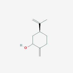 (5S)-2-Methylidene-5-prop-1-en-2-ylcyclohexan-1-ol