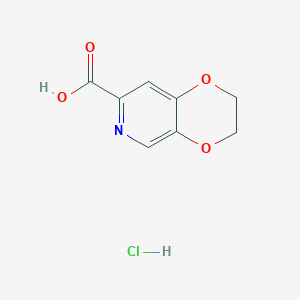 2,3-Dihydro[1,4]dioxino[2,3-c]pyridine-7-carboxylic acid hydrochloride
