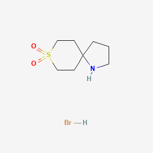 8-Thia-1-azaspiro[4.5]decane 8,8-dioxide hydrobromide