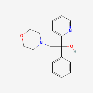 2-Morpholin-4-yl-1-phenyl-1-pyridin-2-ylethanol