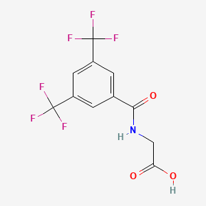 Glycine, N-[3,5-bis(trifluoromethyl)benzoyl]-