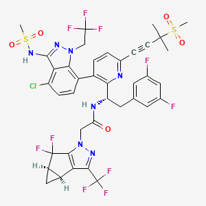 molecular formula C39H32ClF10N7O5S2 B1654289 Lenacapavir CAS No. 2189684-44-2