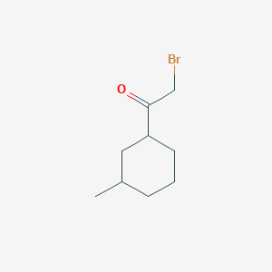B1654316 2-Bromo-1-(3-methylcyclohexyl)-ethanone CAS No. 220270-23-5
