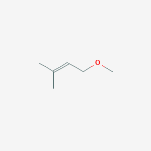 molecular formula C6H12O B1654327 methyl 3-methyl-2-butenyl ether CAS No. 22093-99-8