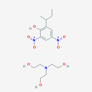 molecular formula C16H27N3O8 B165434 Dinoseb-trolamine CAS No. 6420-47-9
