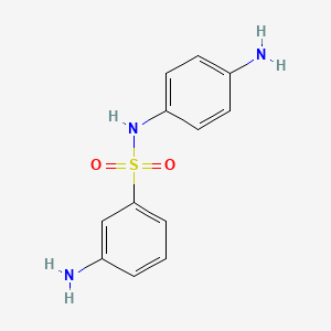 Benzenesulfonamide, 3-amino-N-(4-aminophenyl)-