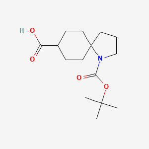 1-(tert-Butoxycarbonyl)-1-azaspiro[4.5]decane-8-carboxylic acid