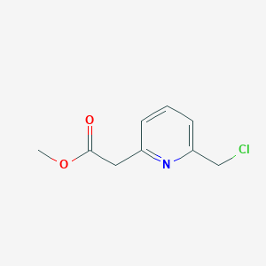 Methyl 2-[6-(chloromethyl)pyridin-2-yl]acetate
