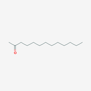 molecular formula C13H26O B165437 2-Tridecanone CAS No. 593-08-8