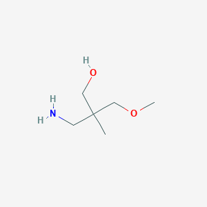 3-Amino-2-(methoxymethyl)-2-methylpropan-1-ol