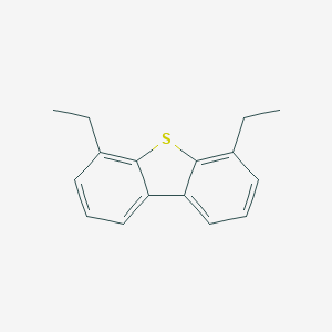 molecular formula C16H16S B165438 4,6-Diethyldibenzothiophene CAS No. 132034-91-4