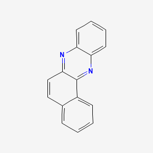 molecular formula C16H10N2 B1654389 Benzo[a]phenazine CAS No. 225-61-6