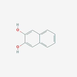 molecular formula C10H8O2 B165439 2,3-Dihydroxynaphthalene CAS No. 92-44-4