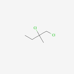 molecular formula C5H10Cl2 B1654427 1,2-Dichloro-2-methylbutane CAS No. 23010-04-0
