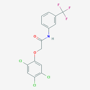 2-(2,4,5-trichlorophenoxy)-N-[3-(trifluoromethyl)phenyl]acetamide