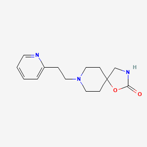 1-Oxa-3,8-diazaspiro(4.5)decan-2-one, 8-(2-(2-pyridyl)ethyl)-