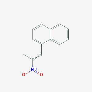B1654507 1-(2-Nitroprop-1-enyl)naphthalene CAS No. 23854-03-7