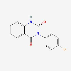 3-(4-bromophenyl)-1H-quinazoline-2,4-dione