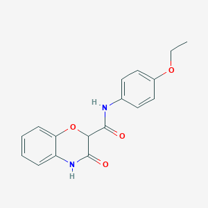 N-(4-ethoxyphenyl)-3-oxo-4H-1,4-benzoxazine-2-carboxamide