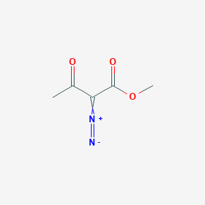 molecular formula C5H6N2O3 B1654578 Methyl 2-diazo-3-oxobutanoate CAS No. 24762-04-7