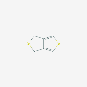 molecular formula C6H6S2 B1654585 1H,3H-Thieno[3,4-c]thiophene CAS No. 250-35-1