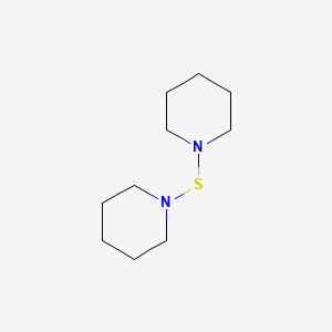 molecular formula C10H20N2S B1654593 Piperidine, 1,1'-thiobis- CAS No. 25116-80-7