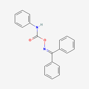 (benzhydrylideneamino) N-phenylcarbamate
