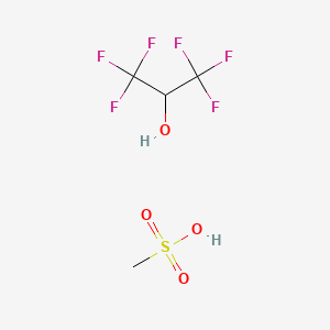 2-Propanol, 1,1,1,3,3,3-hexafluoro-, methanesulfonate