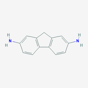 molecular formula C13H12N2 B165470 2,7-Diaminofluorene CAS No. 525-64-4