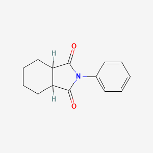 molecular formula C14H15NO2 B1654735 Hexahydro-N-phenylphthalimide CAS No. 26491-47-4