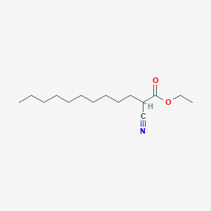 B1654739 Ethyl 2-cyanododecanoate CAS No. 26526-78-3