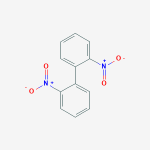 molecular formula C12H8N2O4 B165474 2,2'-Dinitrobiphenyl CAS No. 2436-96-6