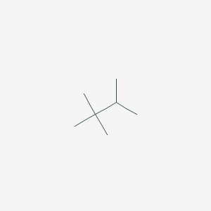 molecular formula C7H16 B165475 2,2,3-Trimethylbutane CAS No. 464-06-2
