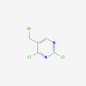 molecular formula C5H3BrCl2N2 B165476 5-(Bromomethyl)-2,4-dichloropyrimidine CAS No. 1289387-92-3