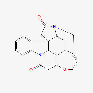 molecular formula C21H20N2O3 B1654773 Strychnine, 18-oxo- CAS No. 27239-48-1