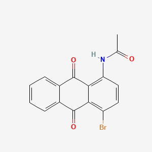 N-(4-Bromo-9,10-dioxo-9,10-dihydroanthracen-1-YL)acetamide