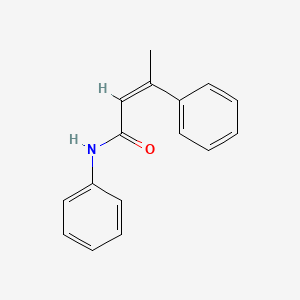 (Z)-N,3-diphenylbut-2-enamide