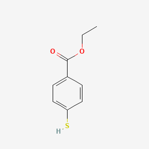 molecular formula C9H10O2S B1654865 Ethyl 4-mercaptobenzoate CAS No. 28276-32-6