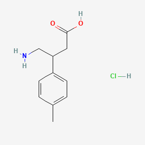 beta-(Aminomethyl)-p-methylhydrocinnamic acid hydrochloride