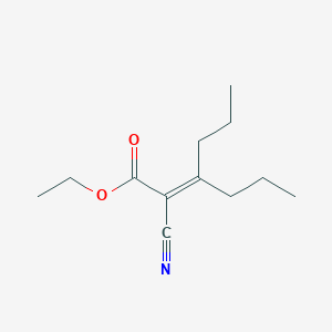 Ethyl 2-cyano-3-propylhex-2-enoate
